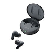 LG TONE Free T60 | écouteurs Bluetooth True Wireless | réduction active du bruit | Uvnano | IPX4 | Son par Meridian, LG TONE-T60Q