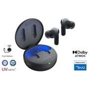 LG TONE Free T90 | écouteurs Bluetooth True Wireless | Dolby Atmos | Plug & Wireless | Réduction active de Bruit | UVnano, LG TONE-T90Q