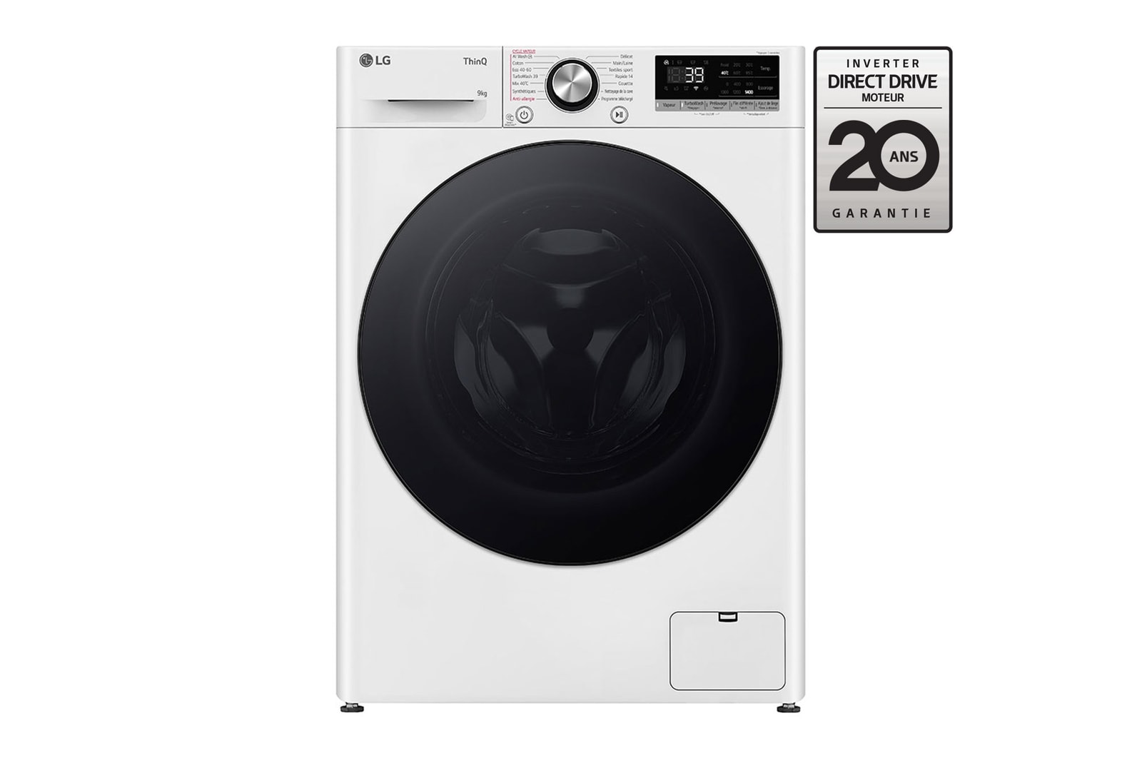 LG F94R76WHST Vue de face