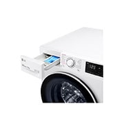 LG Lave-linge 12 kg - 81L | Moteur AI Direct Drive? garanti 10 ans | Steam?, LG F24V30WHS