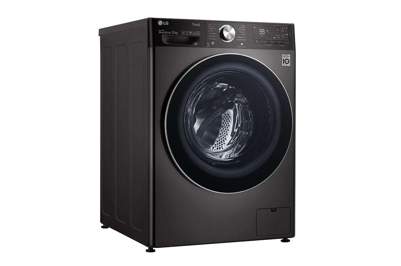 LG Lave-linge 12 kg - 81L | AI Direct Drive? | Dosage automatique | Moteur Direct Drive? garanti 10 ans, LG F24V92BSTA