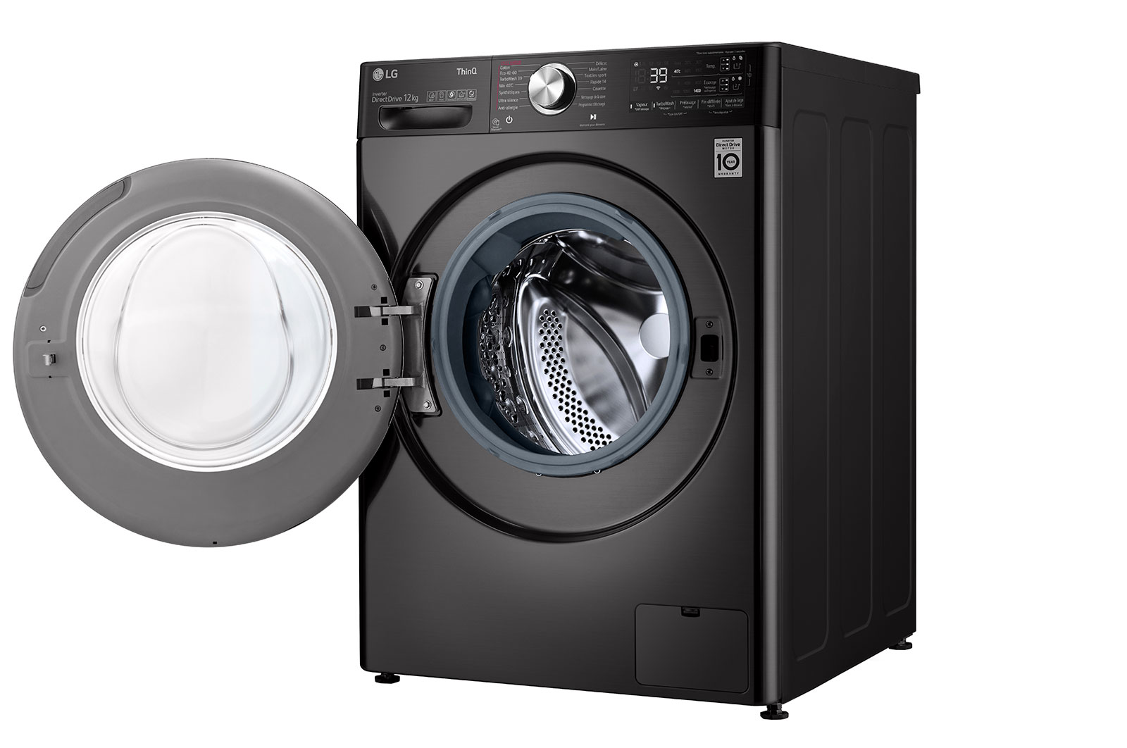 LG Lave-linge 12 kg - 81L | AI Direct Drive? | Dosage automatique | Moteur Direct Drive? garanti 10 ans, LG F24V92BSTA