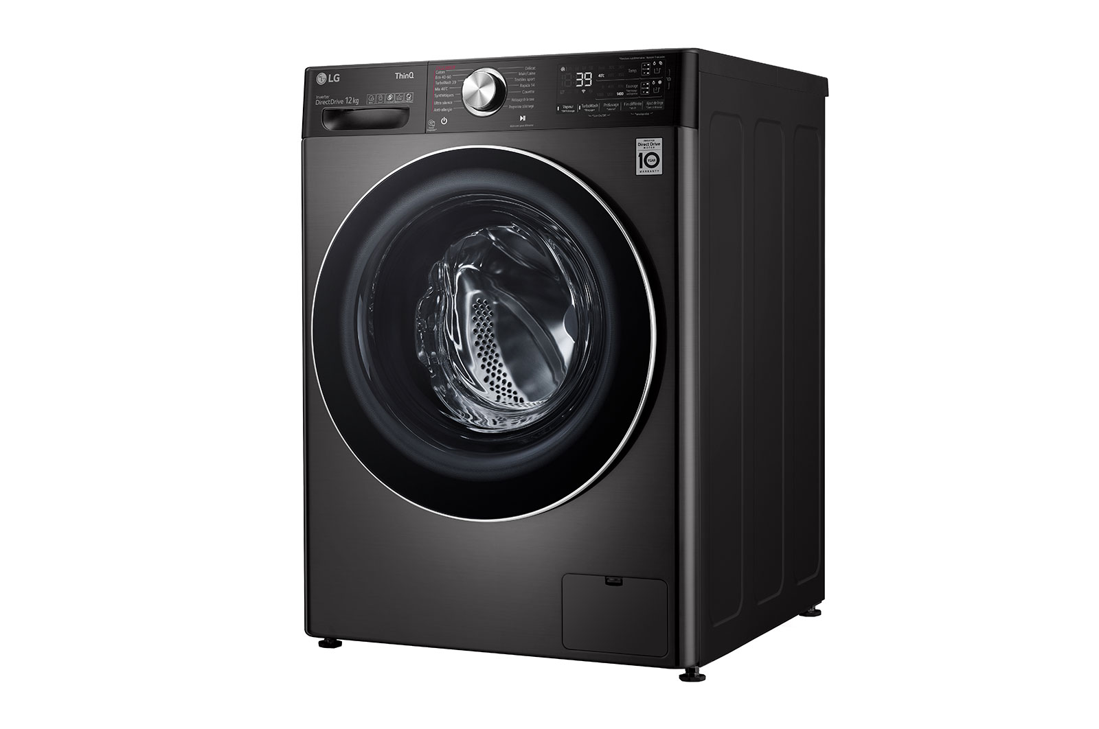 LG Lave-linge 12 kg - 81L | AI Direct Drive? | Dosage automatique | Moteur Direct Drive? garanti 10 ans, LG F24V92BSTA