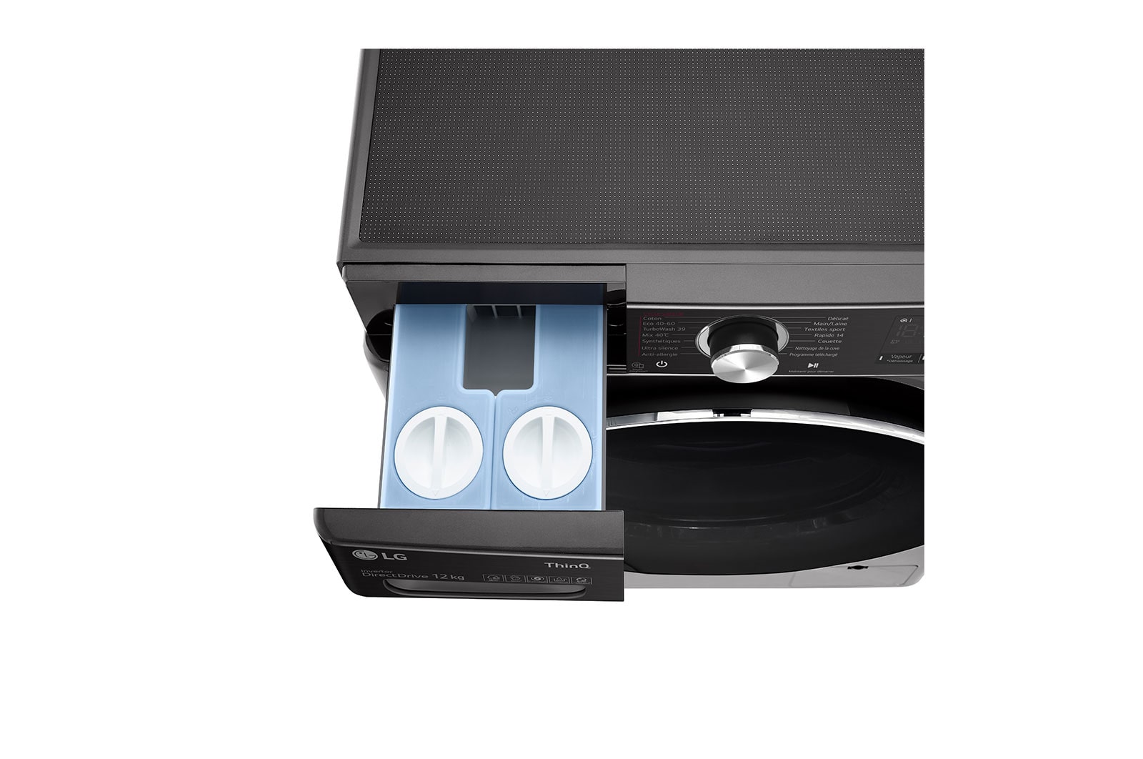 LG Lave-linge 12 kg - 81L | AI Direct Drive? | Dosage automatique | Moteur Direct Drive? garanti 10 ans, LG F24V92BSTA