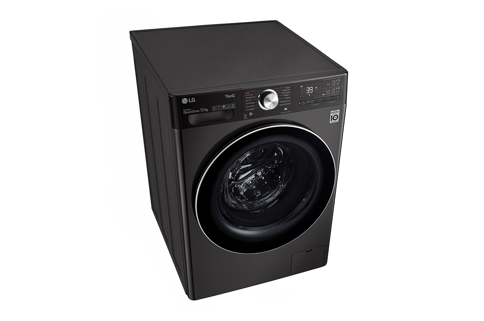 LG Lave-linge 12 kg - 81L | AI Direct Drive? | Dosage automatique | Moteur Direct Drive? garanti 10 ans, LG F24V92BSTA