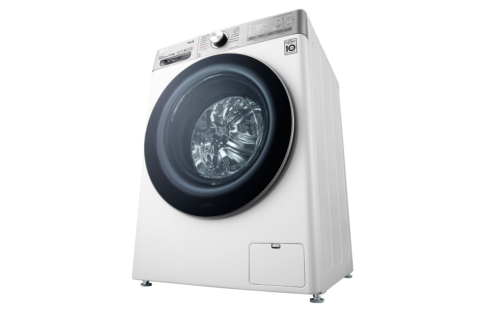 LG Lavante-séchante 12/8kg kg - 81L | AI Direct Drive? | Dosage automatique | Moteur Direct Drive? garanti 10 ans, LG F284V92WSTA