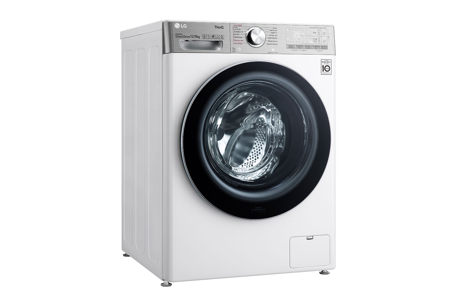 LG Lavante-séchante 12/8kg kg - 81L | AI Direct Drive? | Dosage automatique | Moteur Direct Drive? garanti 10 ans, LG F284V92WSTA