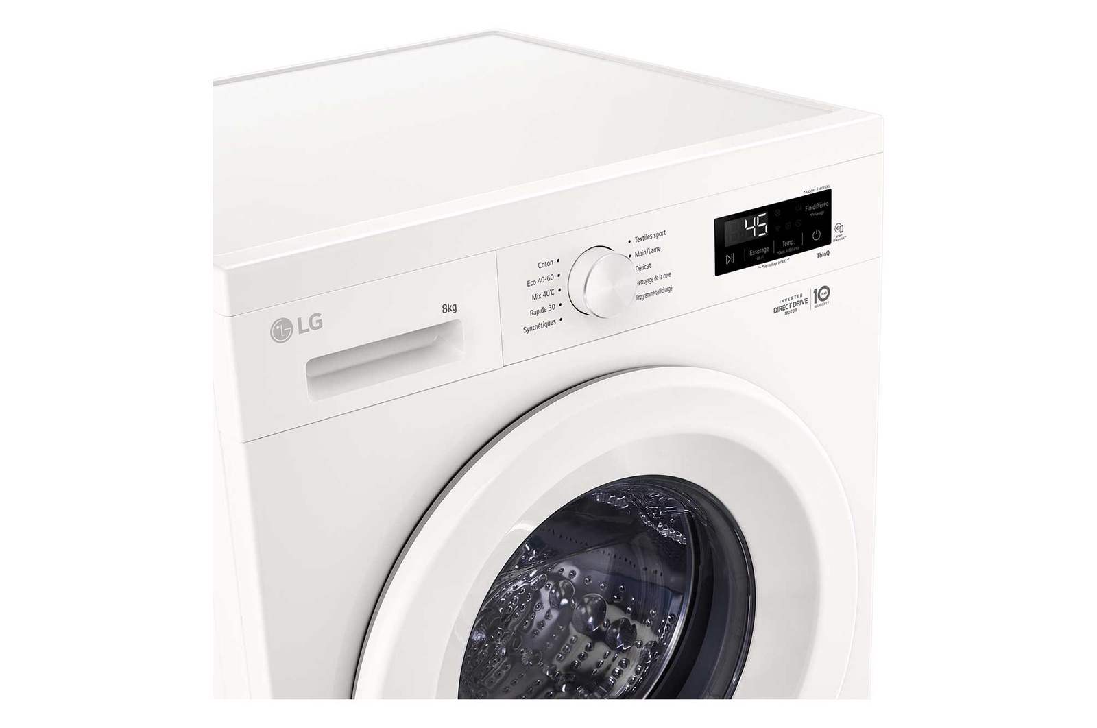 LG F84B13WHS Vue de c?té