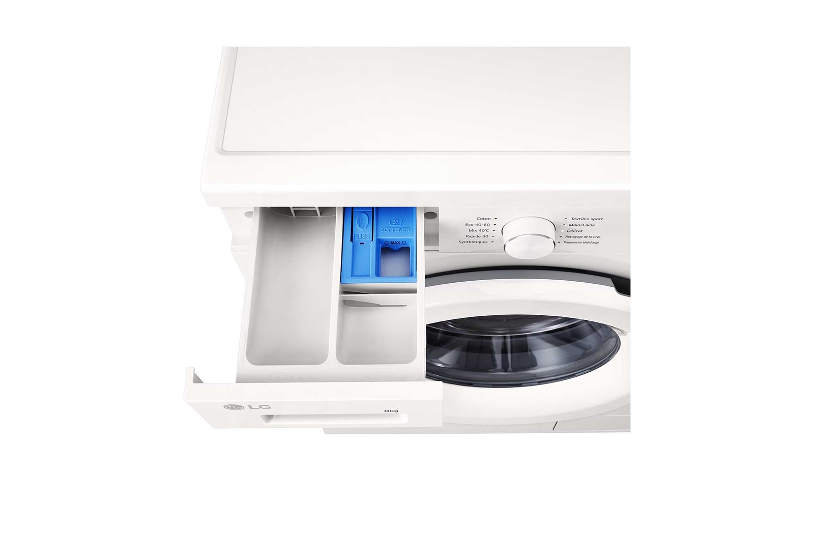 LG F84B13WHS Vue du desssus