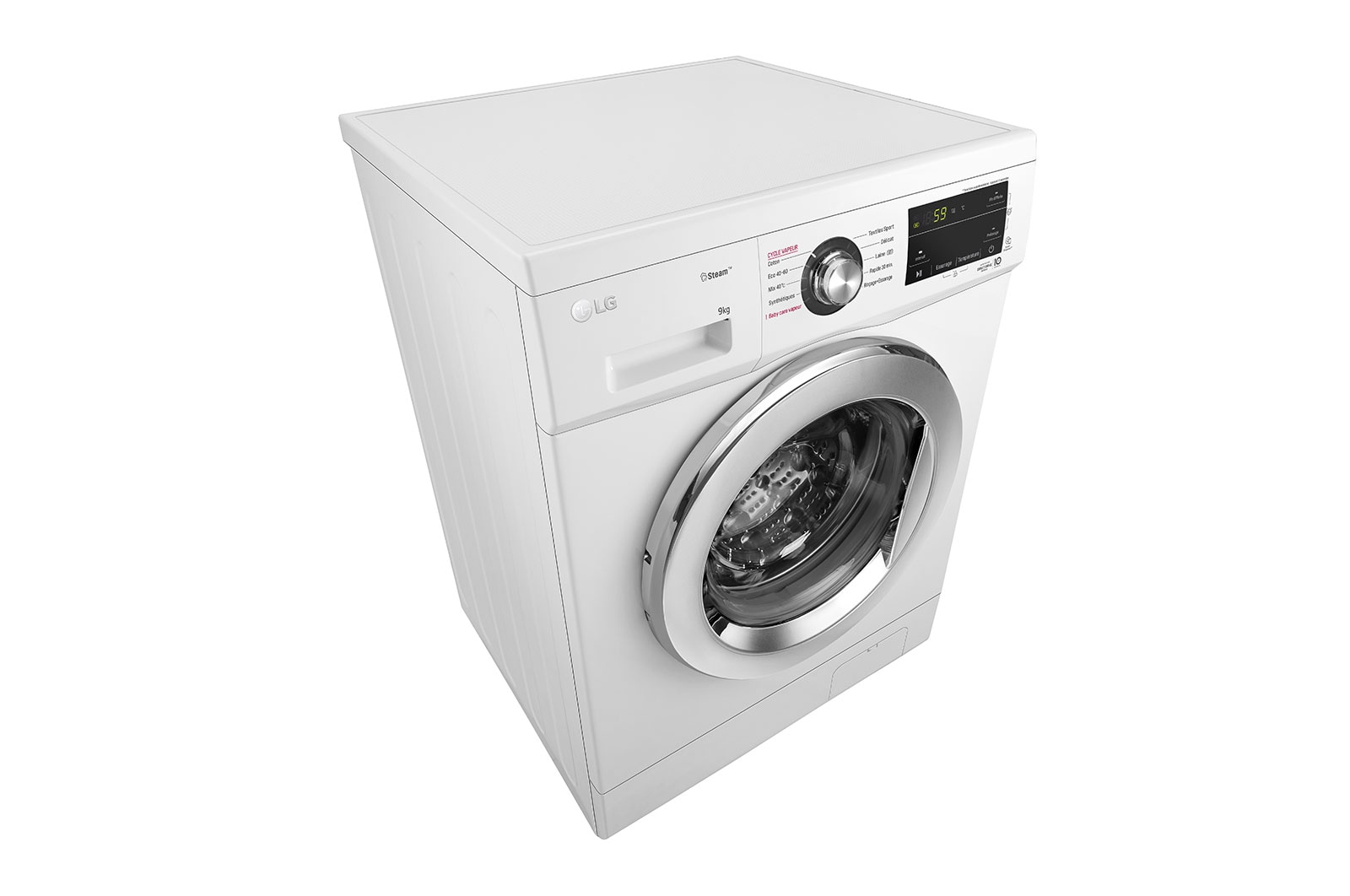 LG Lave-linge 9 kg | Moteur Direct Drive? garanti 10 ans | Top amovible, LG F94M22WHS