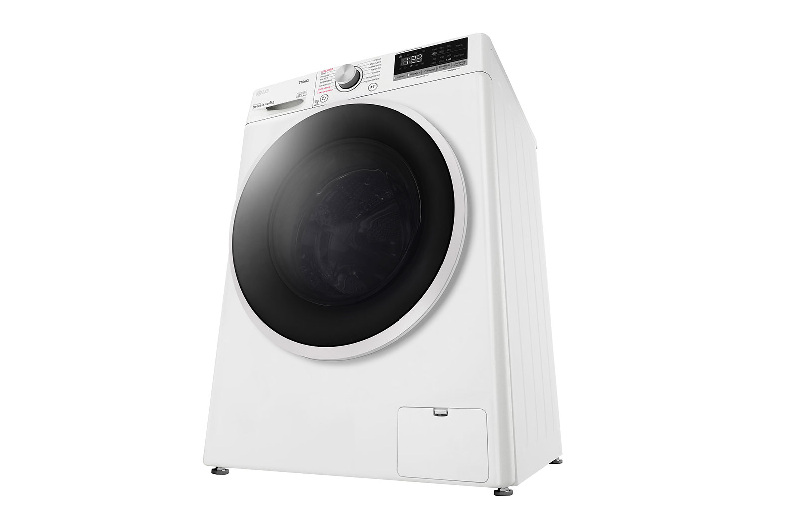 LG Lave-linge 9 KG - 59L | AI Direct Drive? | Moteur Direct Drive? garanti 10 ans |  6 Motion? | Steam? | 52/75dB | D, LG F94N4TWHS