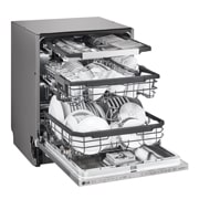 LG Lave-vaisselle encastré LG QuadWash avec TrueSteam, LG DB325TXS