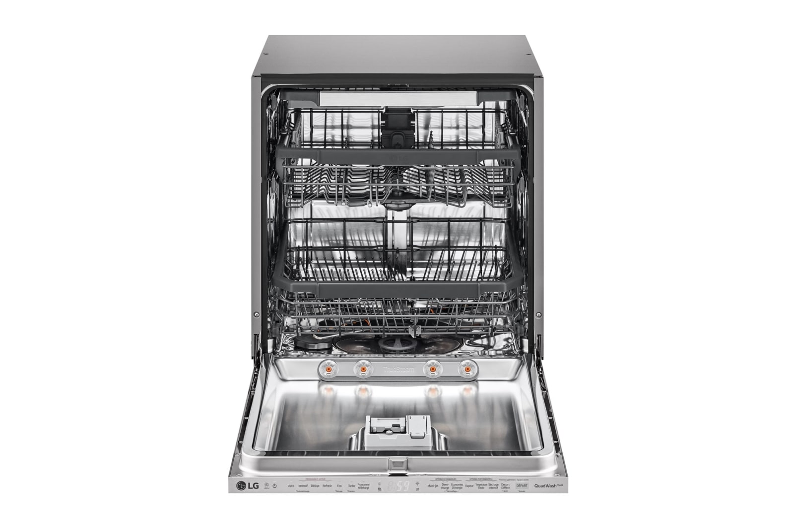LG Lave-vaisselle encastré LG QuadWash avec TrueSteam, LG DB325TXS