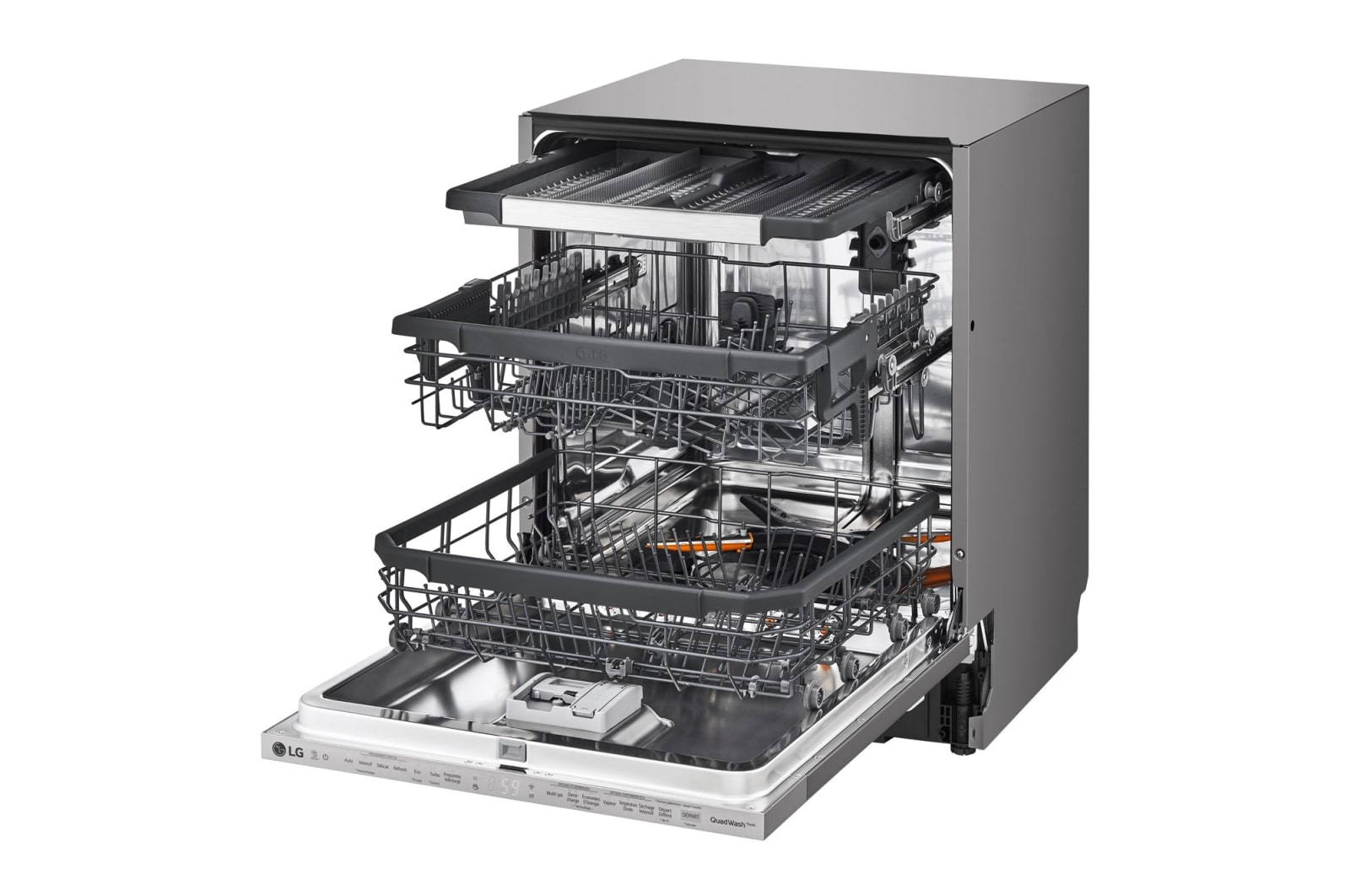LG Lave-vaisselle encastré LG QuadWash avec TrueSteam, LG DB325TXS