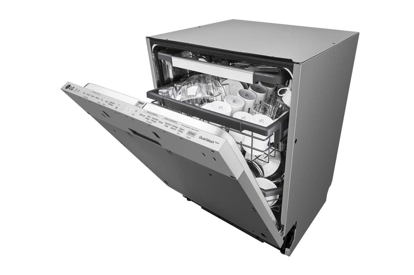 LG Lave-vaisselle encastré LG QuadWash avec TrueSteam, LG DB325TXS