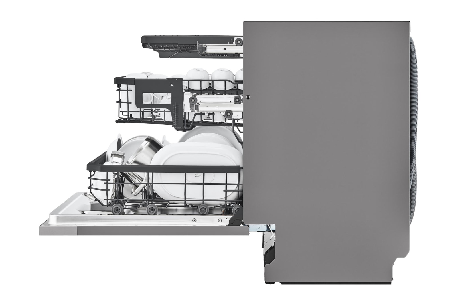 LG Lave-vaisselle encastré LG QuadWash avec TrueSteam, LG DB325TXS