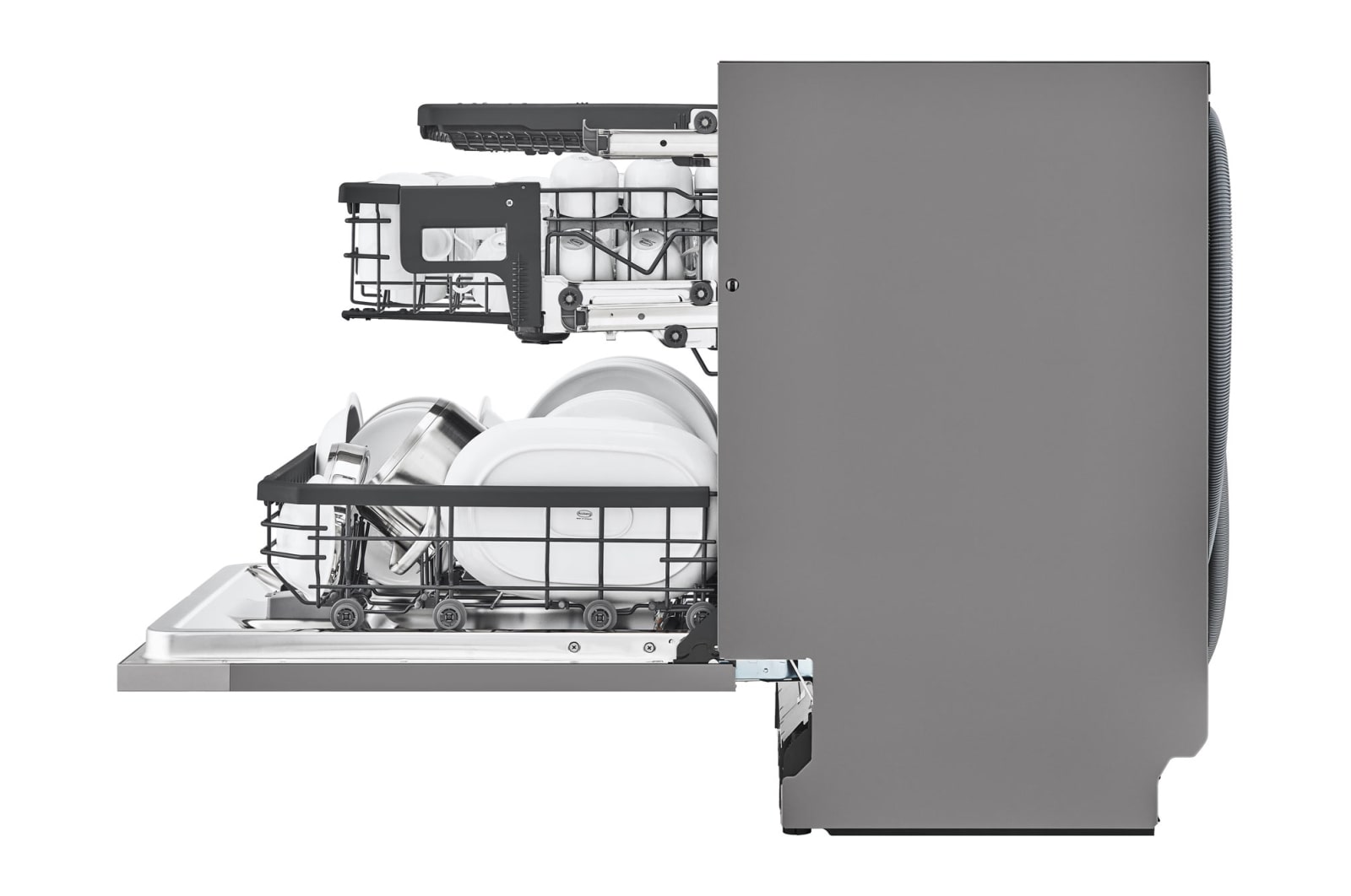 LG Lave-vaisselle encastré LG QuadWash avec TrueSteam, LG DB325TXS