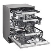 LG Lave-vaisselle encastré LG QuadWash avec TrueSteam, LG DB425TXS