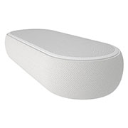 LG éclair QP5W | Barre de son compacte | système 3.1.2 | 320W | Hi-Res Audio | Dolby Atmos | DTS:X | Meridian | Blanc, LG QP5W