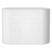 LG éclair QP5W | Barre de son compacte | système 3.1.2 | 320W | Hi-Res Audio | Dolby Atmos | DTS:X | Meridian | Blanc, LG QP5W