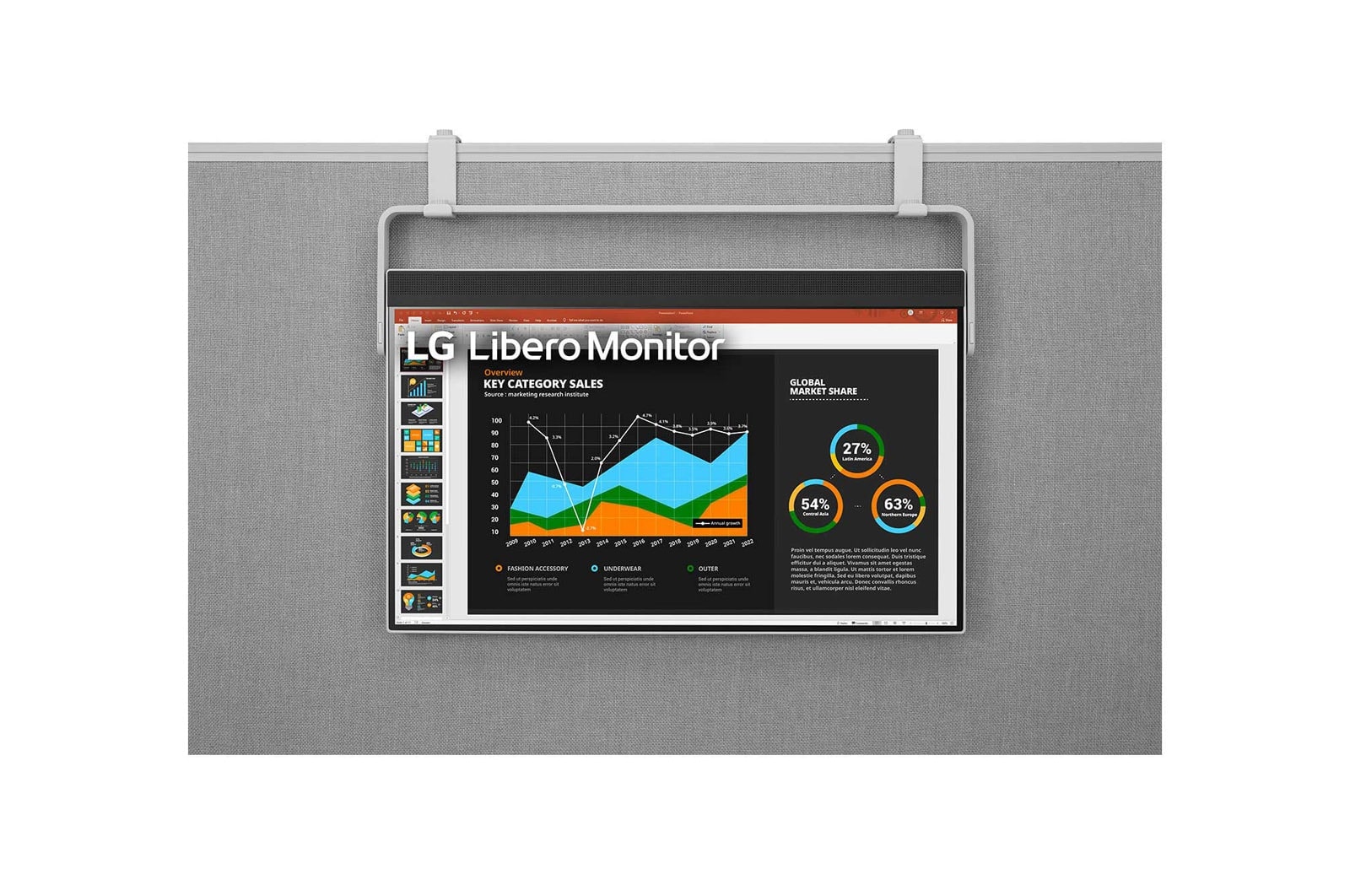 LG 27" (68.5 cm) | écran IPS format 16:9e | Résolution QHD 2560 x 1440 | HDMI, USB-C (65W) | Moniteur Libero avec Webcam FHD amovible, LG 27BQ70QC-S