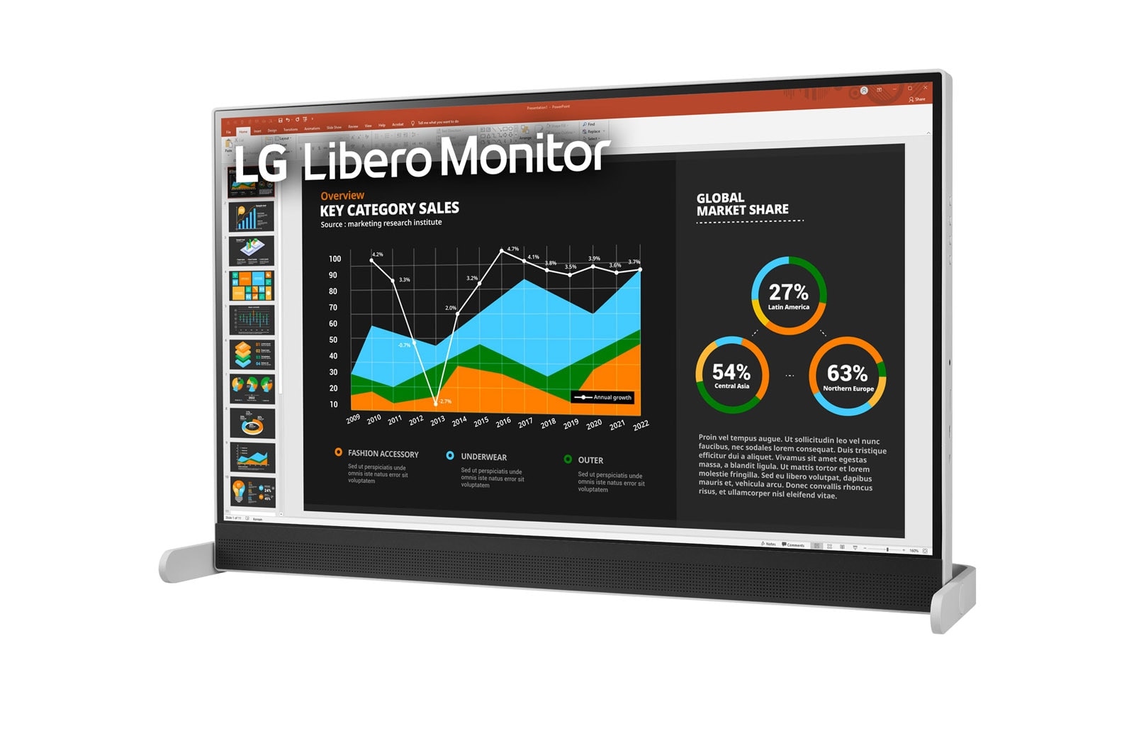 LG 27" (68.5 cm) | écran IPS format 16:9e | Résolution QHD 2560 x 1440 | HDMI, USB-C (65W) | Moniteur Libero avec Webcam FHD amovible, LG 27BQ70QC-S