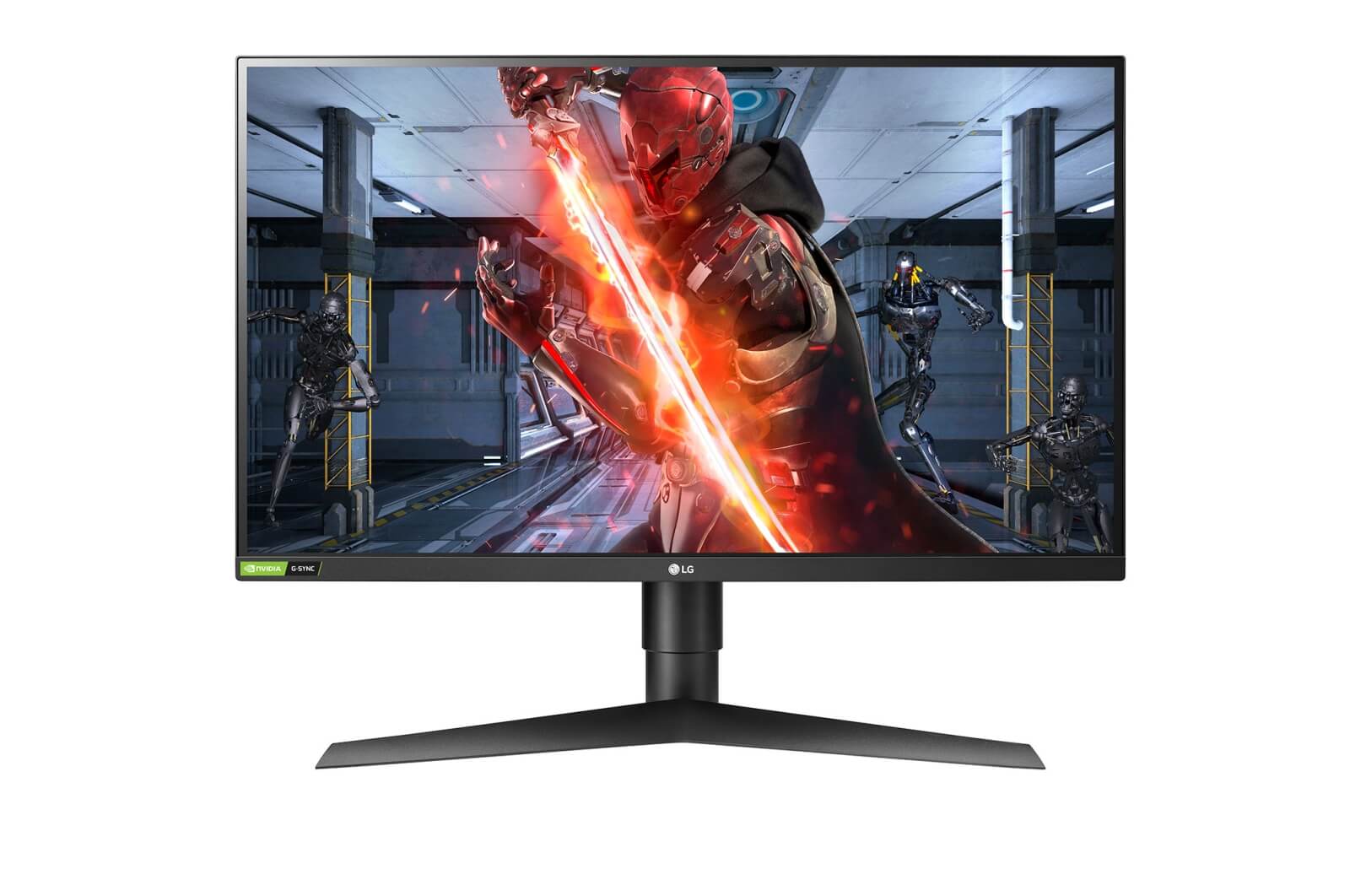 Vue avant de 27 pouces 16:9 QHD 2560x1440 l Nano IPS 1ms l 144Hz l Nvidia Gsync Compatible l HDR 27GL850-B