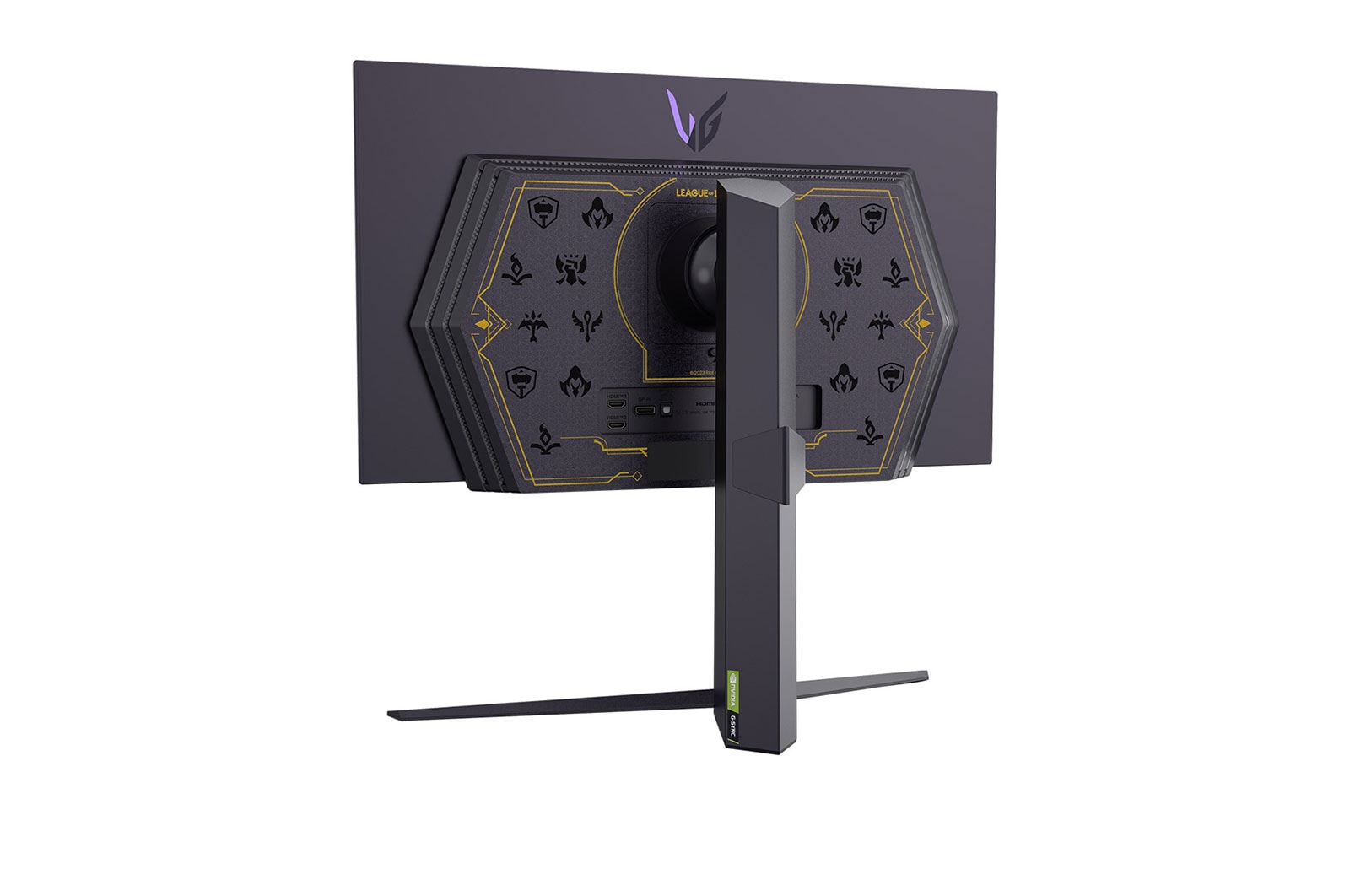 LG 26.5'' (67.32 cm) | Moniteur gaming OLED 16/9ème | Edition League of Legends | Résolution QHD 2560 x 1440, LG 27GR95QL-B