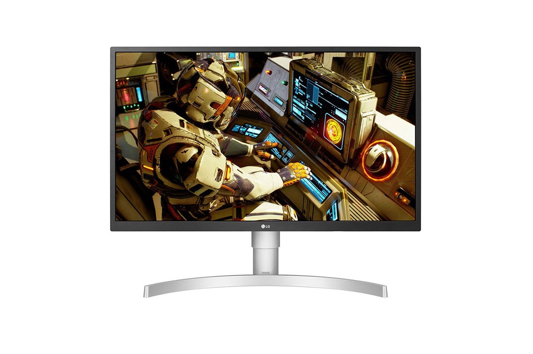 LG 27" (68 cm) | Moniteur LED IPS 16/9ème | Résolution 4K 3840x2160, LG 27UL550P-W