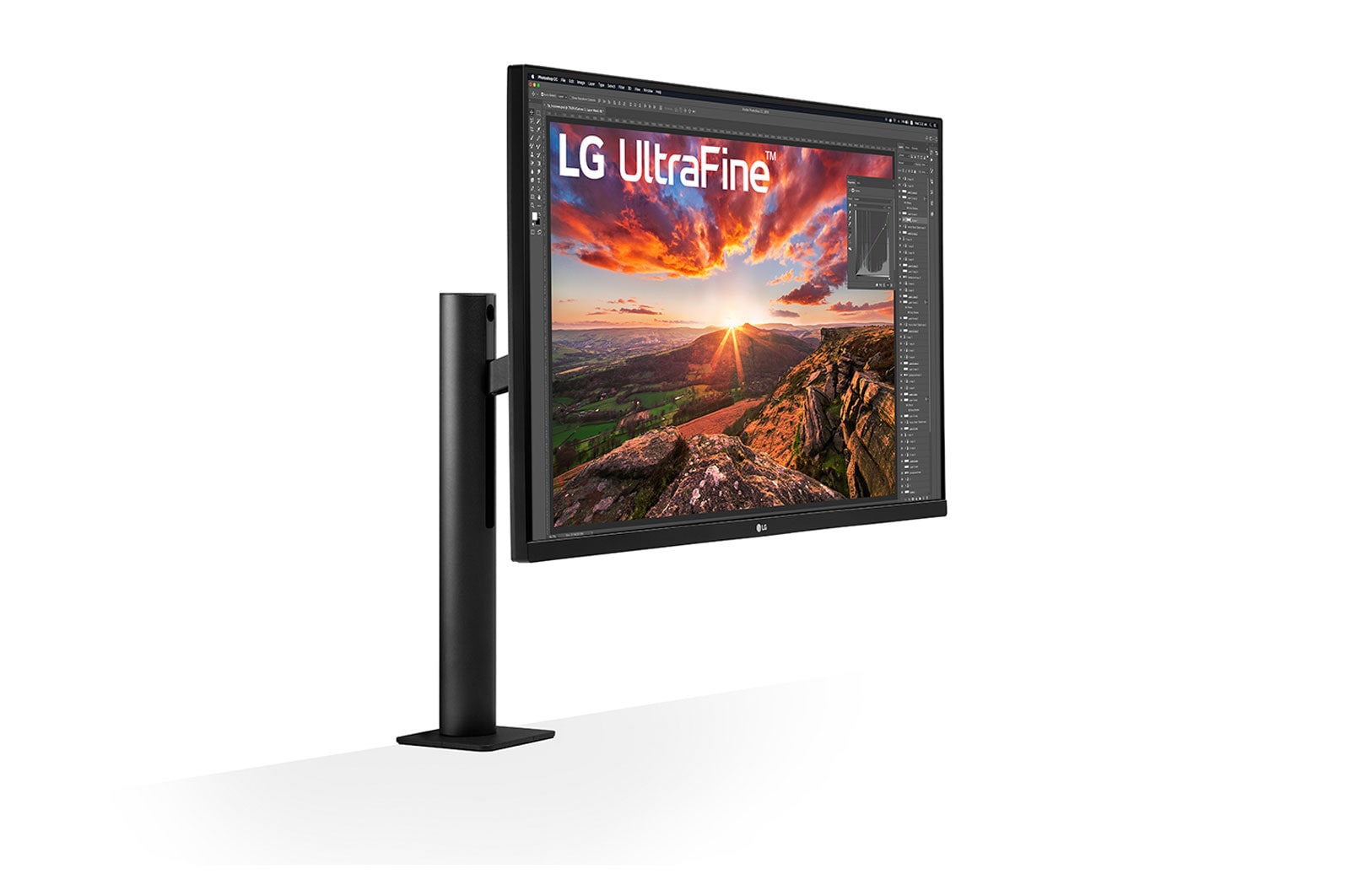 LG Moniteur 4K Ergo UltraFine? 32'' | IPS 16:9e | Résolution UHD 4K 3840 x 2160, LG 32UN880P-B