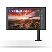 LG Moniteur 4K Ergo UltraFine? 32'' | IPS 16:9e | Résolution UHD 4K 3840 x 2160, LG 32UN880P-B