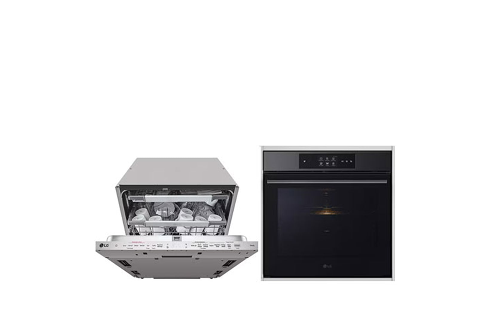 LG Pack | Lave-vaisselle LG DB475TXS + Four encastrable WS9D767, LG DB475TXS.WS9D767