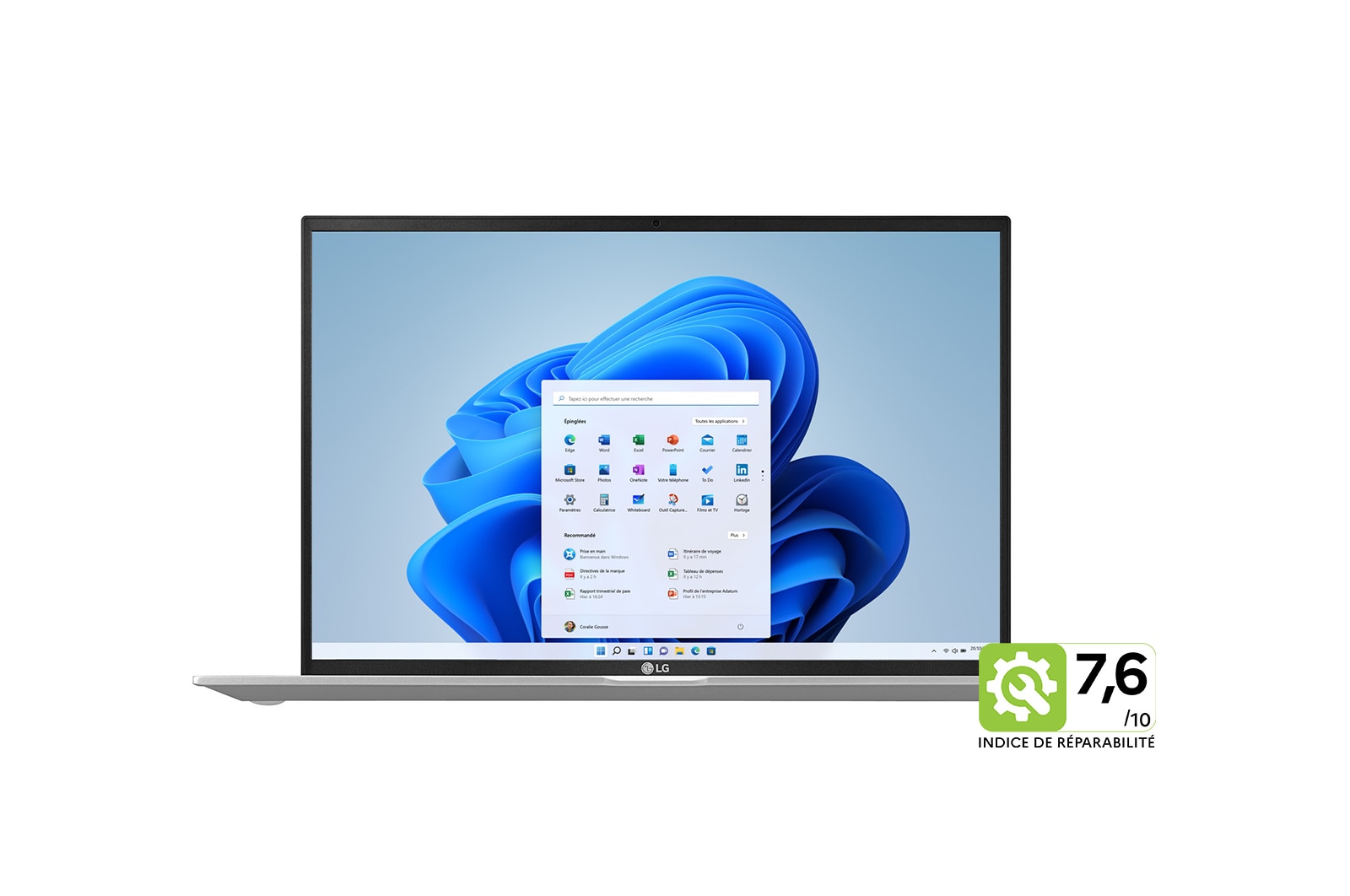 LG gram 16Z90P | Windows 11 Home | 16'' 1.2kg | Intel? Core? i5 | RAM 16Go | SSD 512Go NVME, LG 16Z90P-G.AA56F