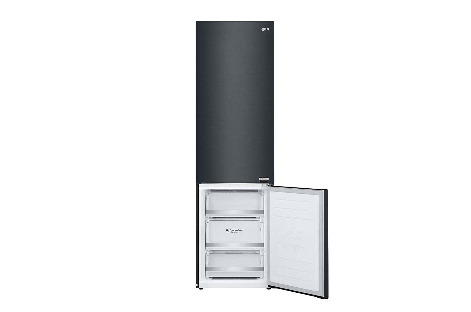 LG Réfrigérateur combiné | Compresseur Inverter Linear | Door Cooling+? | Grade A | 384L | 35 dB(B), LG GBB92MCBAP