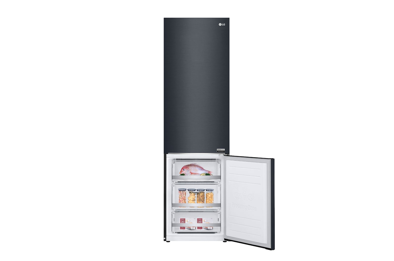 LG Réfrigérateur combiné | Compresseur Inverter Linear | Door Cooling+? | Grade A | 384L | 35 dB(B), LG GBB92MCBAP