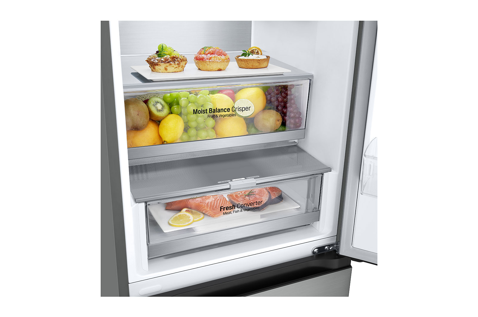 LG GBV5240DPY Vue de c?té