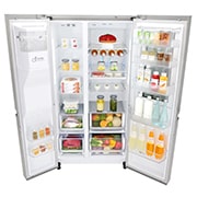 LG Réfrigérateur Américain | InstaView Door-in-Door ? | 625L | Compresseur Linéaire | Total No Frost | Wi-Fi | F, LG GSK6676SC