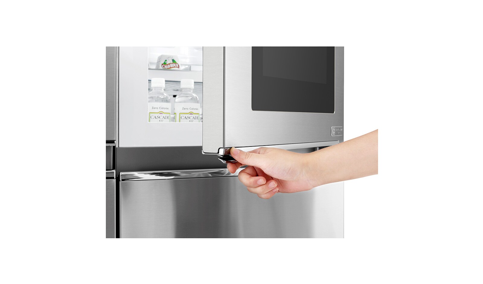 LG Réfrigérateur Américain | InstaView Door-in-Door ? | 625L | Compresseur Linéaire | Total No Frost | Wi-Fi | F, LG GSK6676SC