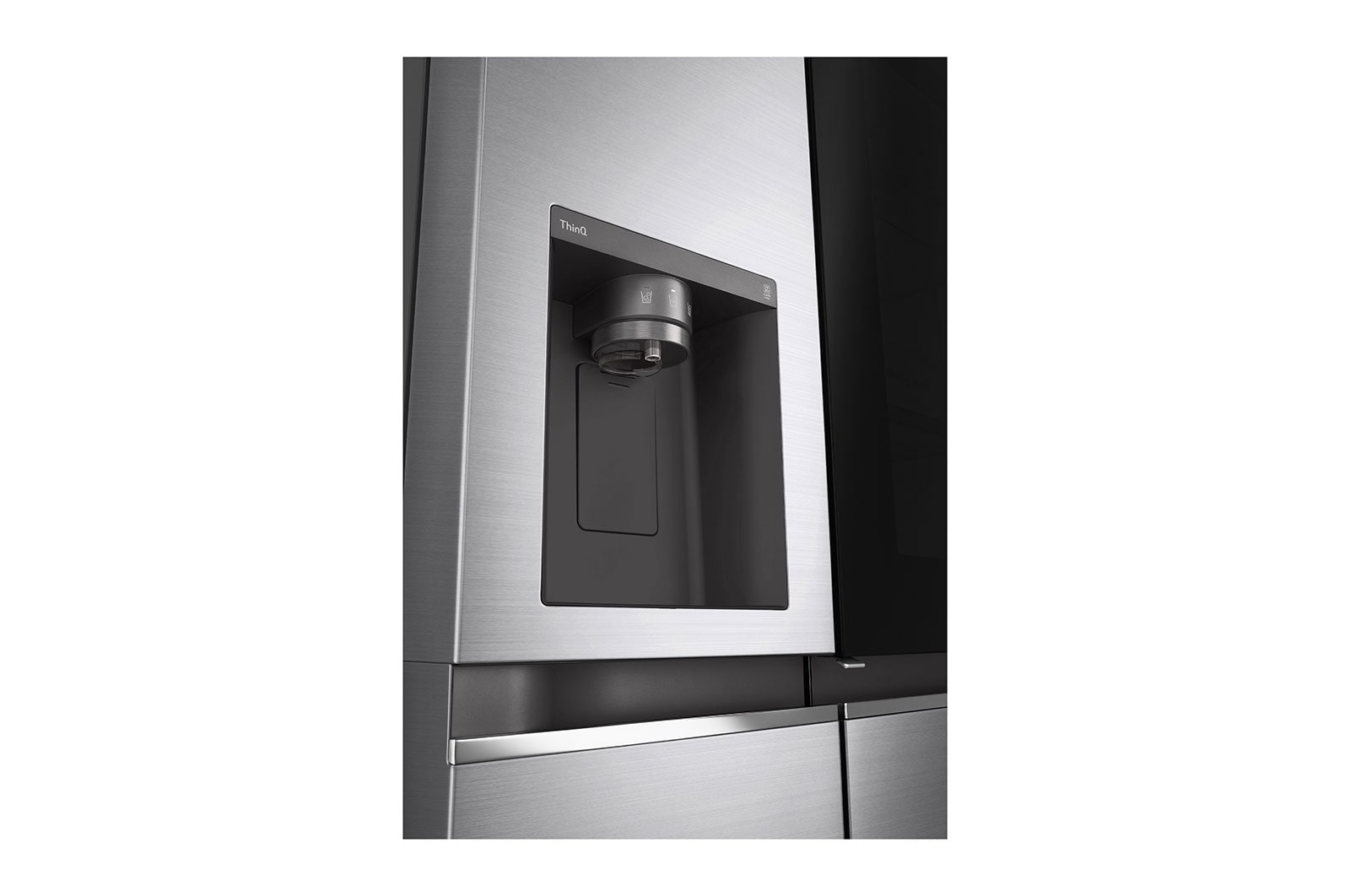 LG Réfrigérateur Américain | 635L | Instaview, LG GSXV80PZLE