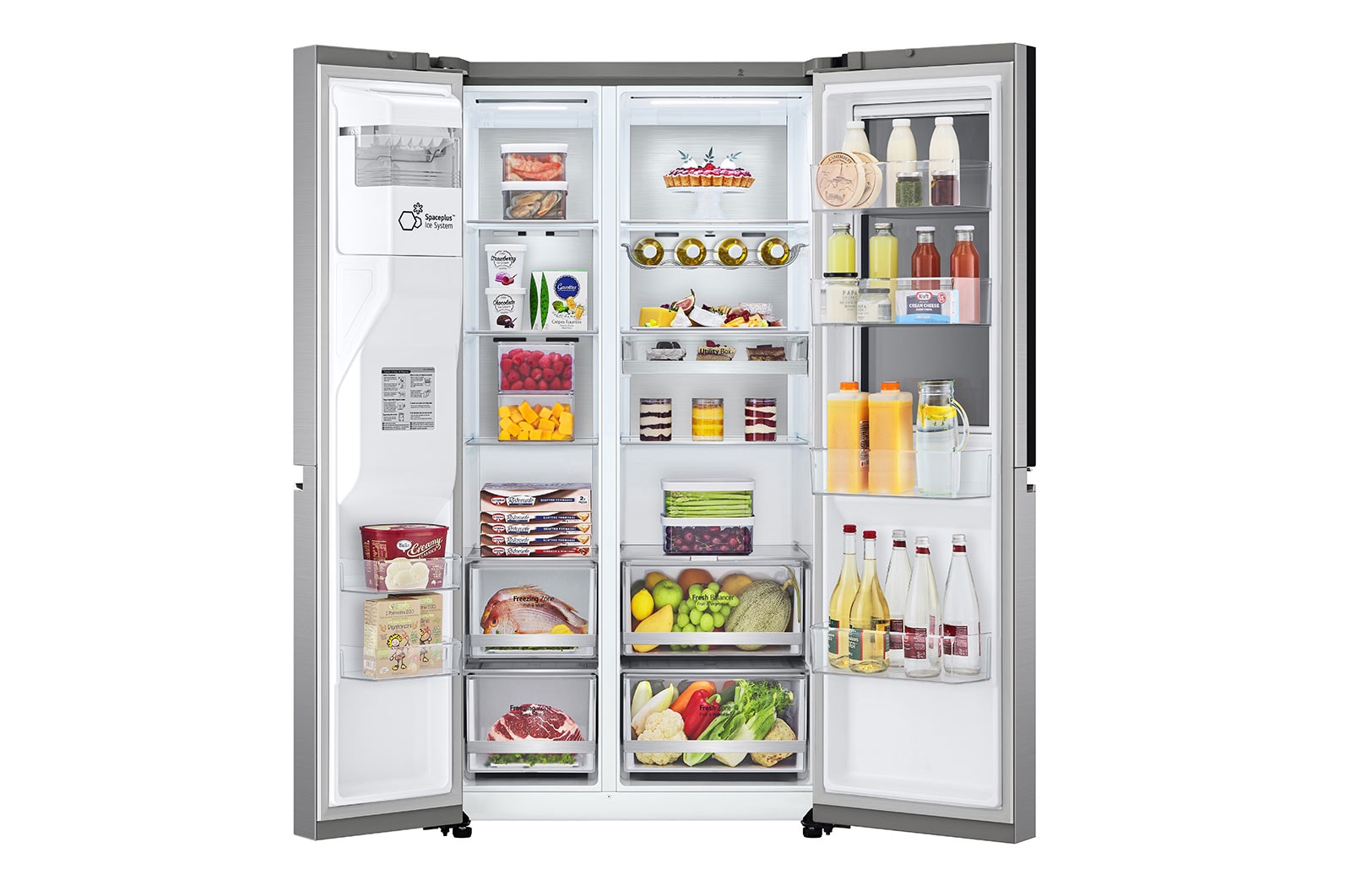 LG Réfrigérateur Américain | 635L | InstaView ?, LG GSXV90PZAE
