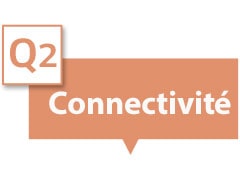 La zone de texte indique ? Connectivité ?.