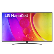 Vue de face du TV LG Nanocell, série NANO82