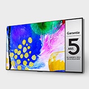 LG TV LG OLED evo G2 | Gallery Edition | 2022 | 55'' (139 cm) | UHD | Processeur α9 Gen5 AI, LG OLED55G26LA