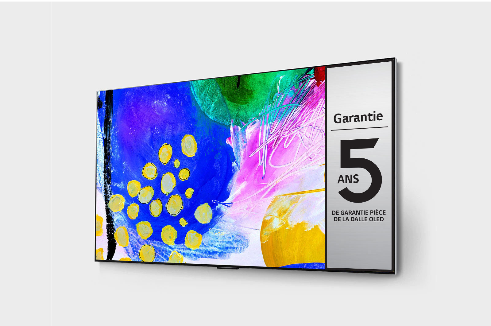 LG TV LG OLED evo G2 | Gallery Edition | 2022 | 55'' (139 cm) | UHD | Processeur α9 Gen5 AI, LG OLED55G26LA