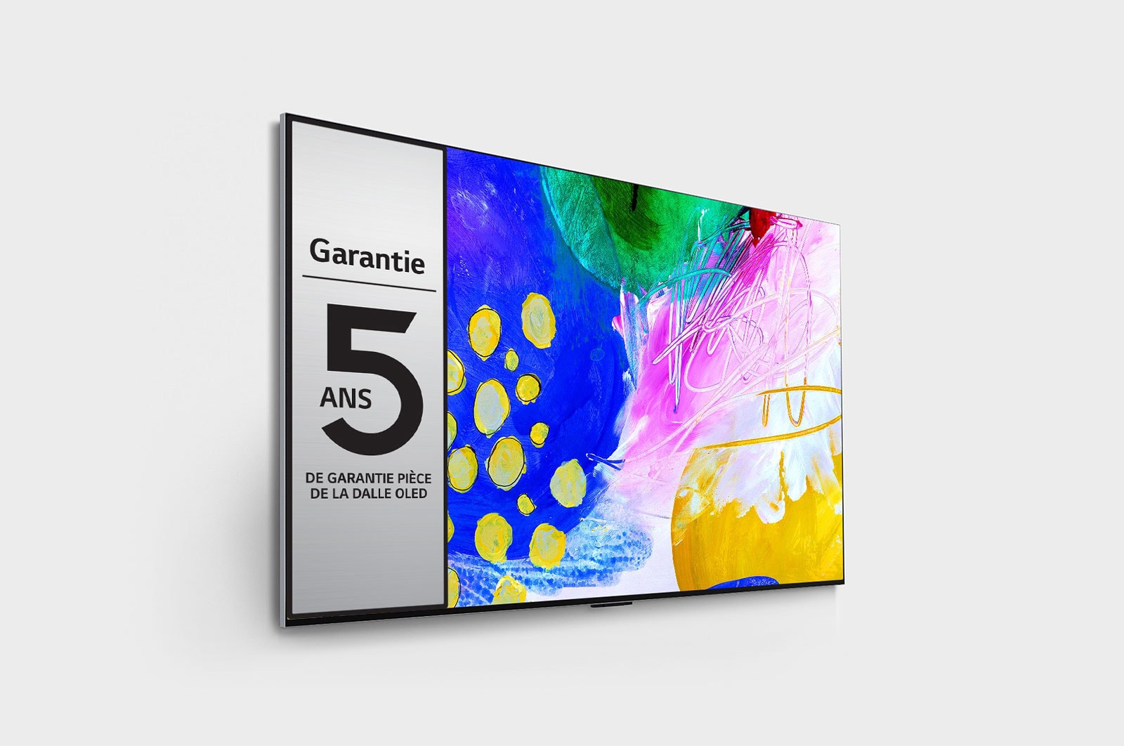 LG TV LG OLED evo G2 | Gallery Edition | 2022 | 55'' (139 cm) | UHD | Processeur α9 Gen5 AI, LG OLED55G26LA
