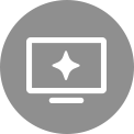 Image d’un téléviseur LG OLED dans une pièce - un film d’action est diffusé. Les ondes sonores créent un d?me entre le canapé et le téléviseur, illustrant un son spatial et immersif.