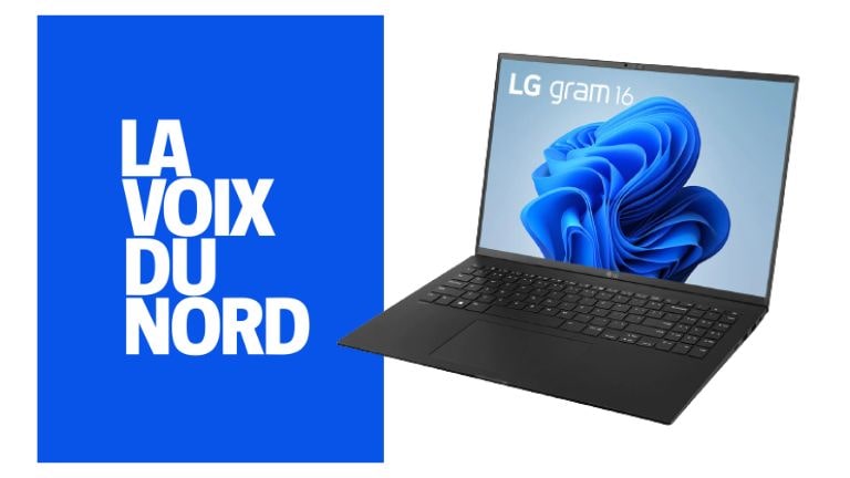 Lg gram 16 test de la La Voix du Nord