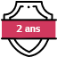 2 ans de garantie