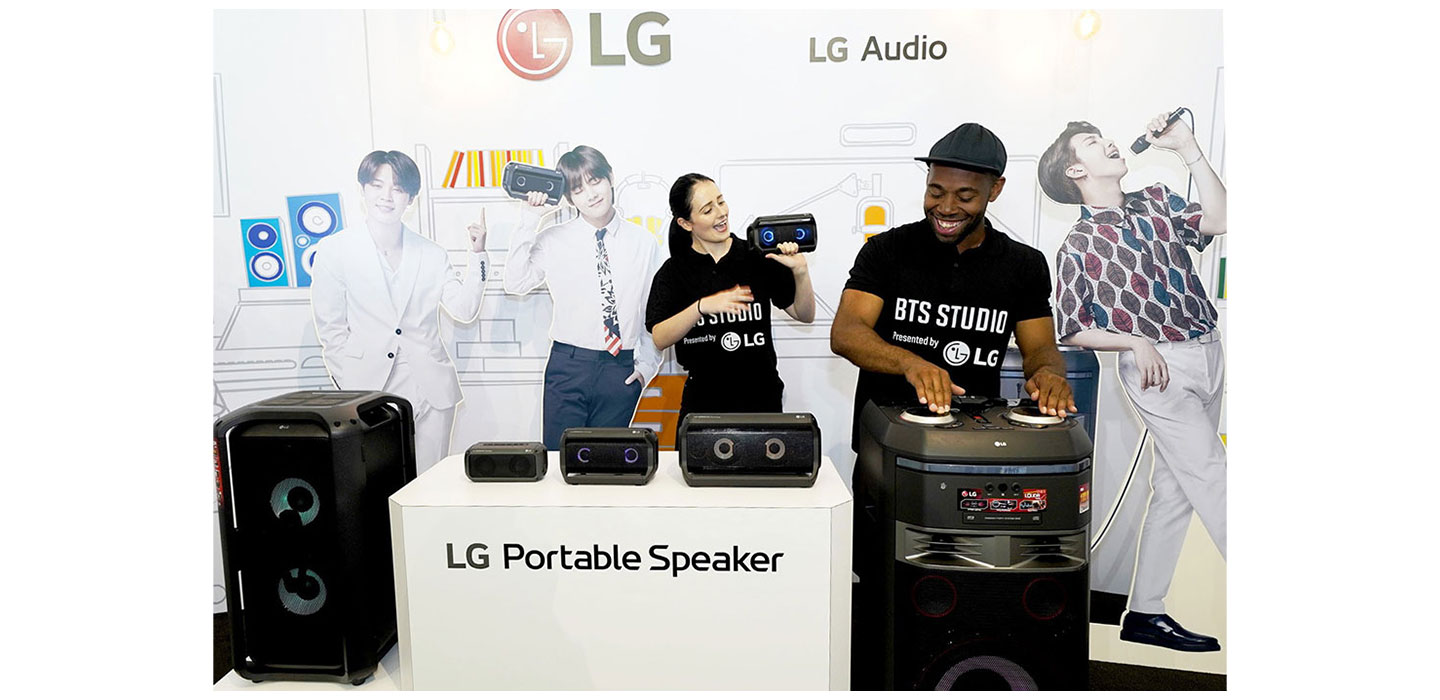 LG CAPTURES ATTENTION OF BTS FANS FROM COAST TO COAST DURING BTS WORLD TOUR