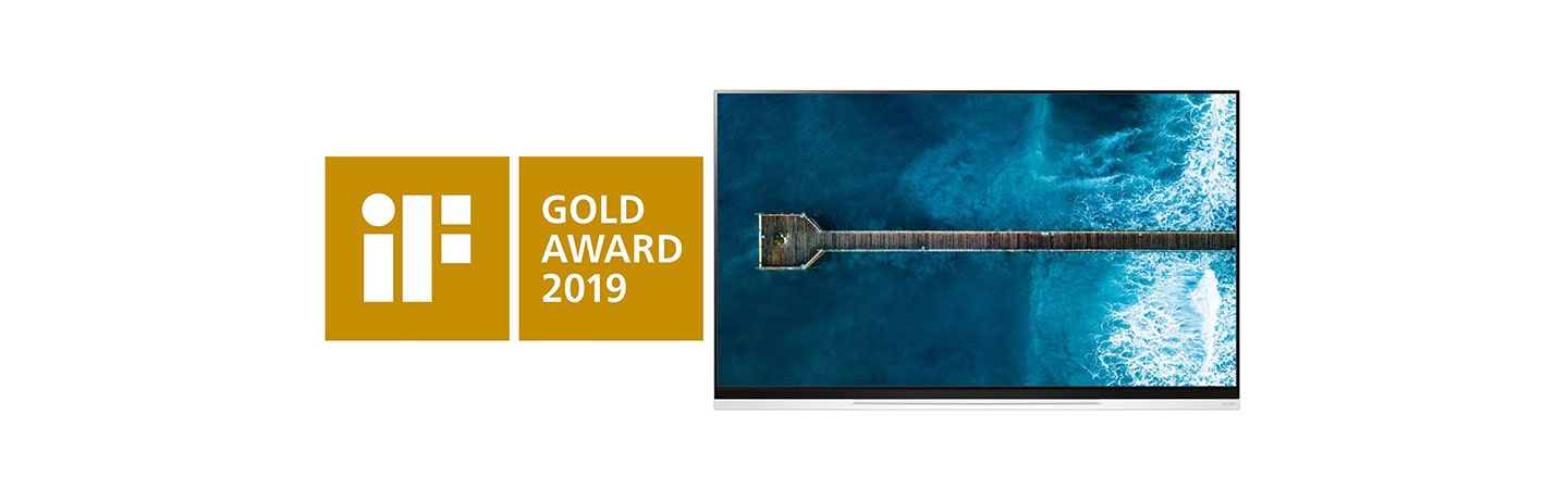 LG OLED TV Brings Home iF Gold Award for Design Excellence
